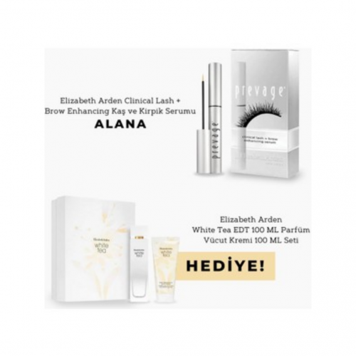 Elizabeth Arden Clinical Lash + White Tea Parfüm Hediyeli Set