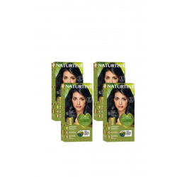 Naturtint 2.1 Mavi Siyah Doğal Saç Boyası 170ML 4'lü Set