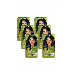 Naturtint 2.1 Mavi Siyah Doğal Saç Boyası 170ML 6'lı Set