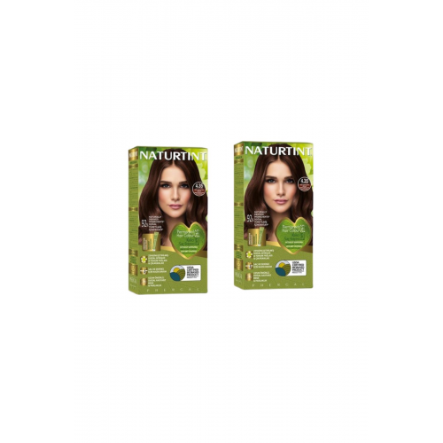 Naturtint 4.35 Yoğun Capuchino Doğal Saç Boyası 170ML 2'li Set