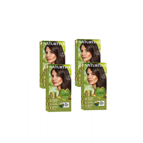 Naturtint 4N Doğal Kestane Doğal Saç Boyası 170ML 4'lü Set