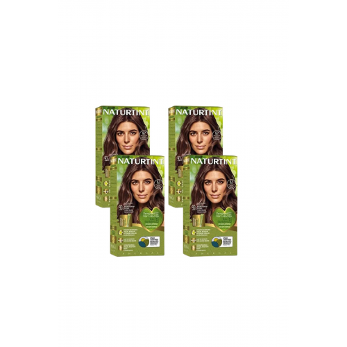 Naturtint 5.7 Yoğun Çikolata Doğal Saç Boyası 170ML 4'lü Set