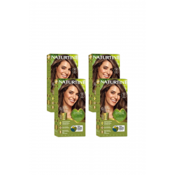 Naturtint 5G Açık Altın Kestane Doğal Saç Boyası 170ML 4'lü Set