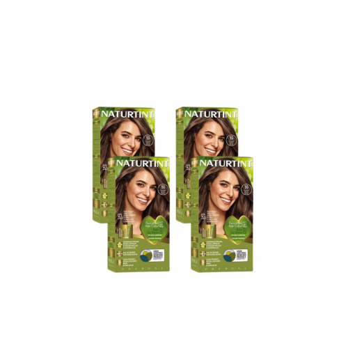 Naturtint 5G Açık Altın Kestane Doğal Saç Boyası 170ML 4'lü Set
