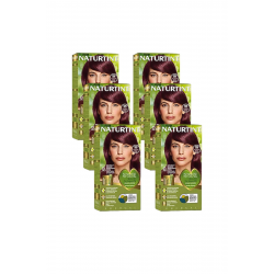 Naturtint 5M Açık Kestane Maun Doğal Saç Boyası 170ML 6'lı Set