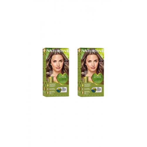 Naturtint 7.7 Doğal Teide Kahvesi Doğal Saç Boyası 170ML 2'li Set