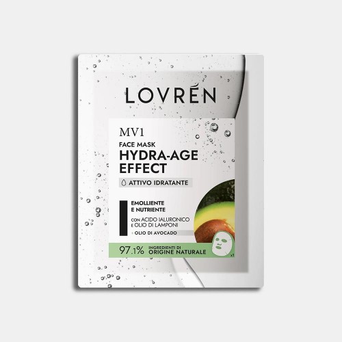 Lovren MV1 Hydra-Age Effect Face Mask Kağıt Yüz Maskesi