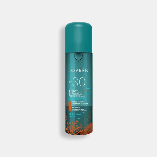 Lovren Solaire High Protection SPF30 Biphasic Face Body Spray Yüz ve Vücut Güneş Koruyucu Sprey 150ML
