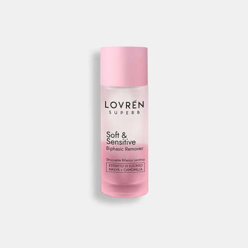 Lovren SuperB Soft & Sensitive Soothing Biphasic Yumuşak ve Hassas Makyaj Temizleyici 100ML