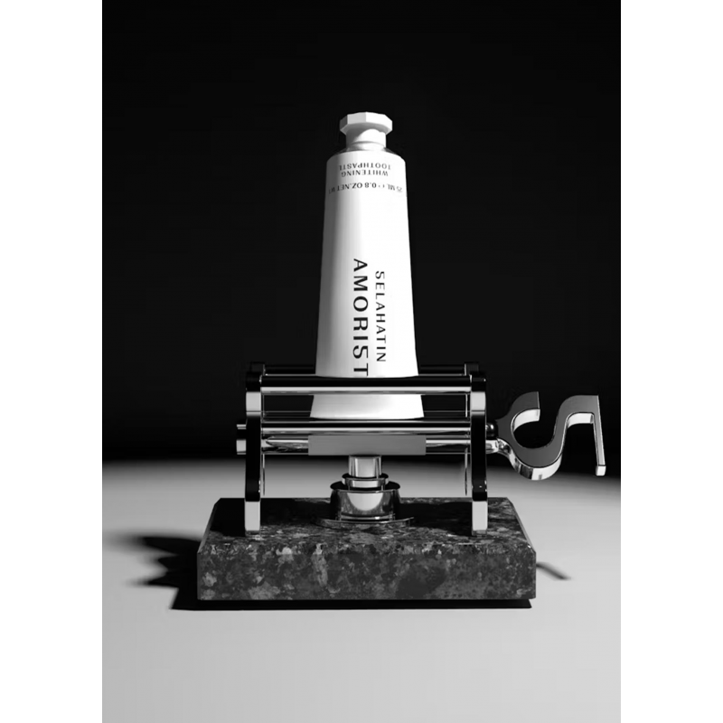 Selahatin Mermer Diş Macunu Sıkacağı (Marble Toothpaste Squeezer)