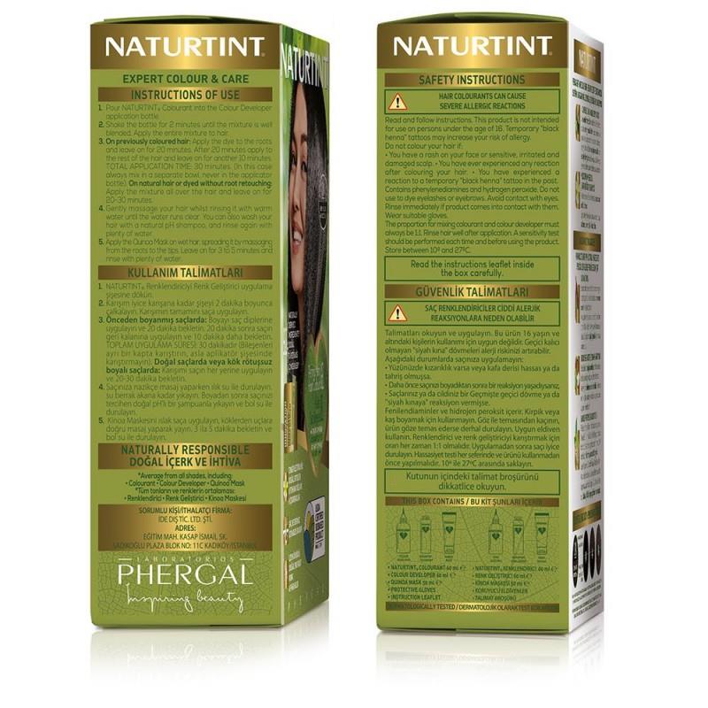 Naturtint 2.1 Mavi Siyah Doğal Saç Boyası 170ML 6'lı Set