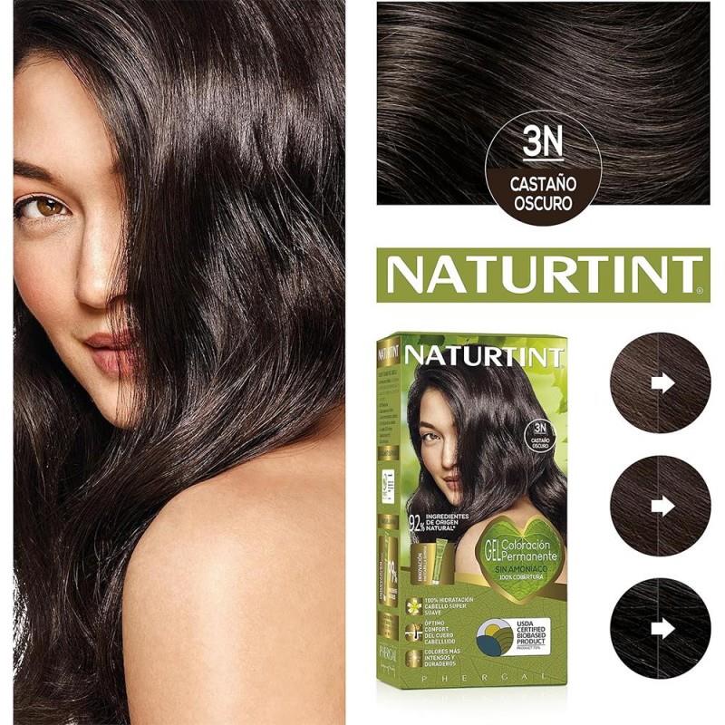 Naturtint 3N Koyu Kestane Doğal Saç Boyası 170ML 2'li Set