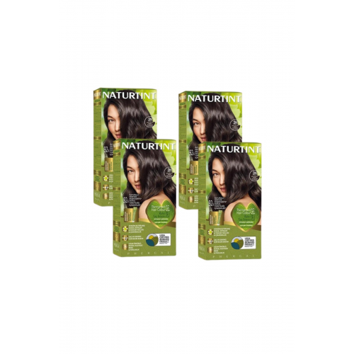 Naturtint 3N Koyu Kestane Doğal Saç Boyası 170ML 4'lü Set