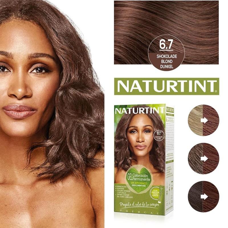 Naturtint 6.7 Açık Çikolata Doğal Saç Boyası 170ML 6'lı Set