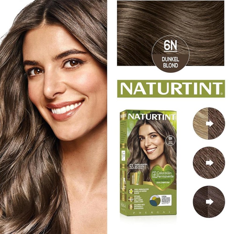 Naturtint 6N Koyu Sarı Doğal Saç Boyası 170ML