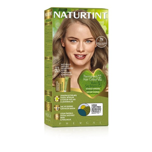 Naturtint 7N Fındık Sarısı Doğal Saç Boyası 170ML
