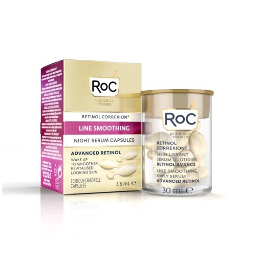 Roc Retinol Correxion Line Smoothing 10lu Kapsül Gece Serumu